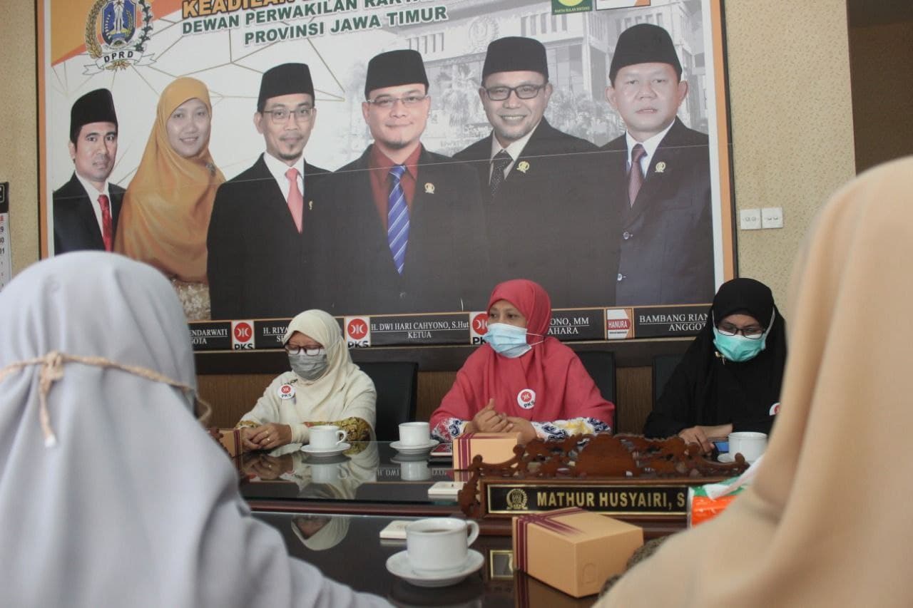 Kunjungi DPRD Jatim, BPKK PKS Jatim Siap Perkuat Peran Perempuan