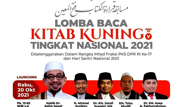 JADI KEBANGGAAN SANTRI! Siapa di Balik Lomba Baca Kitab Kuning PKS?