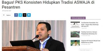 Bagus! PKS Konsisten Hidupkan Tradisi ASWAJA di Pesantren