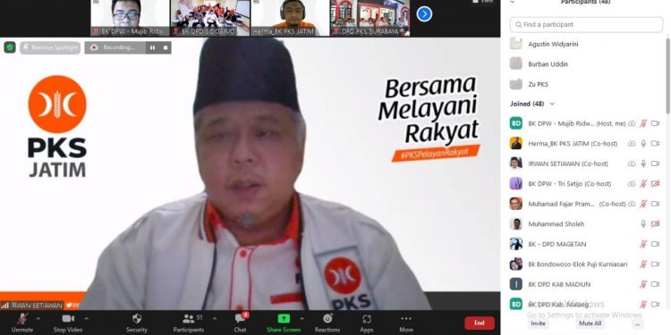Gelar Pendidikan Anggota, PKS Jatim; Anggota PKS Harus Kokohkan 2 Komitmen