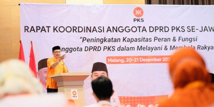 Rakor Anggota DPRD PKS Kab/Kota Se-Jatim, Ketua DPP BPW Jatijaya Beri Pesan Khusus untuk Kemenangan PKS di Jatim