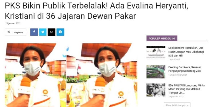 PKS Bikin Publik Terbelalak! Ada Evalina Heryanti, Kristiani di 36 Jajaran Dewan Pakar