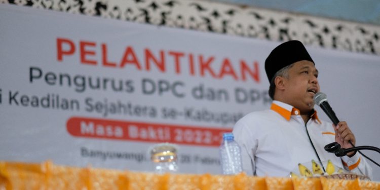 Pelantikan Pengurus DPC dan DPRa PKS Se-Banyuwangi, Kang Irwan Tegaskan Perjuangan PKS Sebagai Partai Oposisi