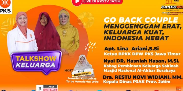 Webinar Bahas Penguatan Keluarga, Dr Hasniah Hasan: PKS Harus Door to Door Pahamkan Masyarakat