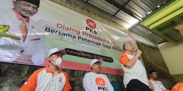 Kunjungi Peternak Sapi Perah di Tulungagung, Presiden PKS Ahmad Syaikhu Dicurhati dan Diminta Support Pembinaan SDM