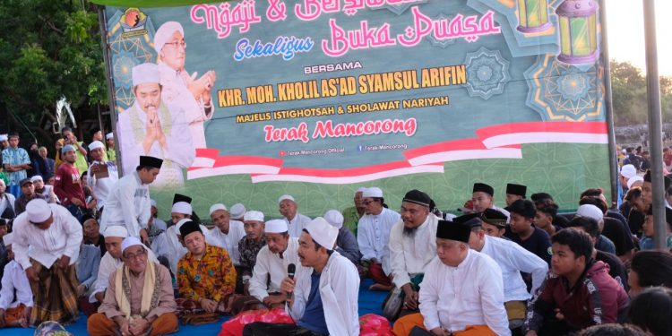 Buka Bersama Majelis Sholawat Terak Mancorong, Mendapat Nasihat Ramadhan