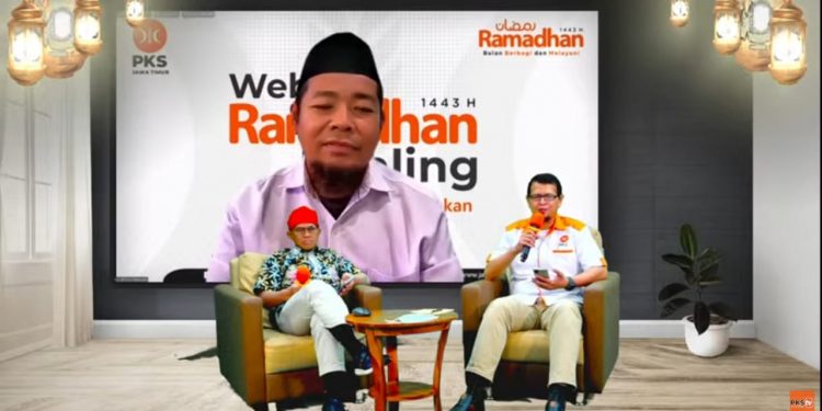 PKS Jatim Gelar Webinar Ramadhan Healing, Bahas Bagaimana Puasa Bisa Menyembuhkan Luka Batin dan Penyakit Hati