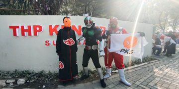 Tiga “Superhero” Ini Sambut Kedatangan Habib Dr Salim