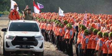 Kemah Bakti Nusantara PKS Jatim, Ajak Ribuan Peserta Teguhkan Diri Sebagai Patriot NKRI