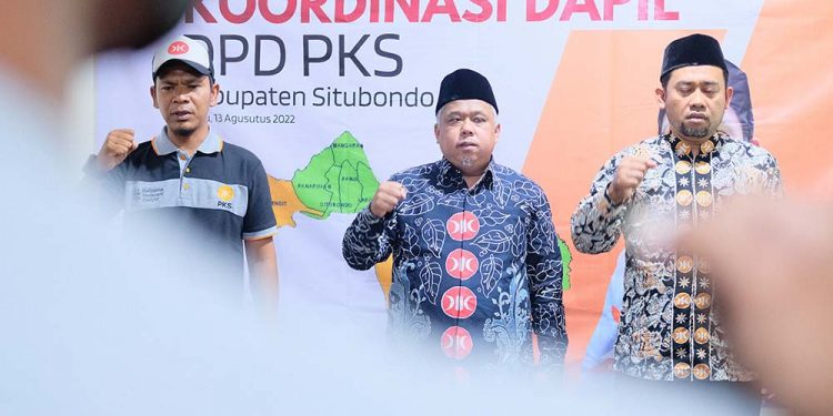Konsolidasi Struktur DPC dan DPRa Dapil 2 dan 3 PKS Situbondo, Ketua PKS Jatim Pesan 3 Hal untuk Kemenangan PKS