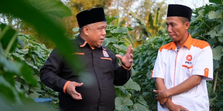 Ketua DPC PKS Ini Gagas Edu Wisata Petik Melon Pertama di Pamekasan, Ketua PKS Jatim: Perhatian Kami pada Petani Nyata