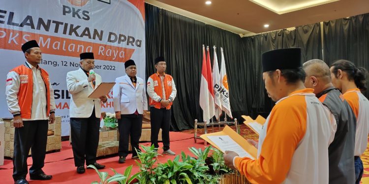 Lantik 471 Ketua DPRa se-Malang Raya, Presiden PKS Minta Segera Kolaborasi dengan Berbagai Elemen, Perbaiki Indonesia