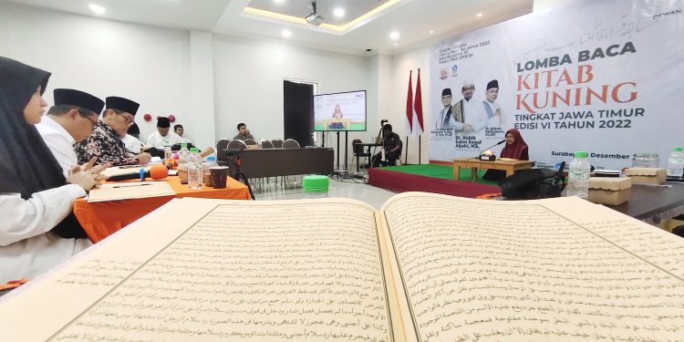 Hari Ini, Lomba Baca Kitab Kuning Tingkat Jawa Timur, Peserta dari Jatim Terbanyak se-Indonesia