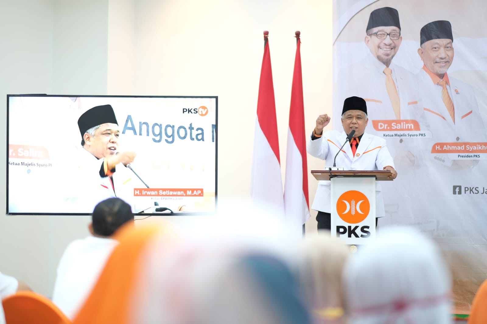 Ratusan Anggota Dilantik, Ketua PKS Jatim Minta Gaspol Beri Kontribusi untuk Rakyat dan NKRI