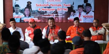 Peternak dan Petani Sering Sambat, PKS Jatim Launching Sekolah Ternak, Tani dan Nelayan