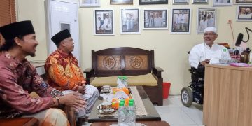 Lagi, Ketua PKS Jatim Sowan Tokoh Masyarakat, KH Ali Badri Zaini: Partai Konsisten, Digandrungi Masyarakat 