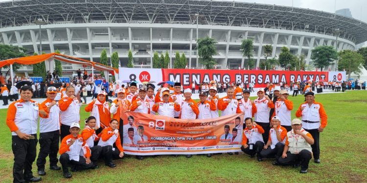 Ikuti Apel Siaga Kemenangan, PKS Jatim Komitmen dan Berikrar Siap Berjuang dengan Keras PKS Menang, Anies Presiden