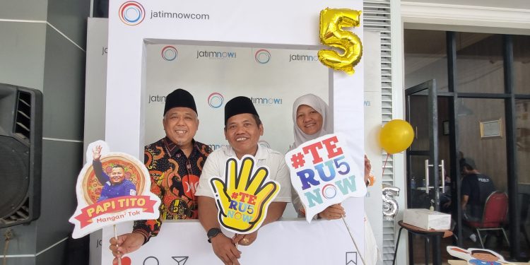Ketua PKS Jatim Hadiri HUT Jatimnow: Semoga Terus Now, Berani, dan Realitas