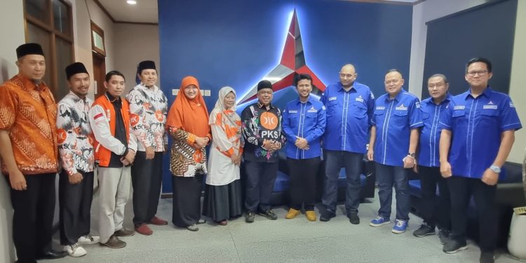 Silaturahim dengan Demokrat, Ketua PKS Jatim: Komitmen Menangkan Anies Baswedan di Jawa Timur