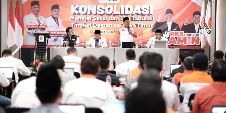 Gelar Konsolidasi Manajer Saksi dan Tim Tabulasi, Ketua PKS Jatim: Amankan Suara di Pemilu 2024 dengan Cepat, Lengkap, dan Akurat