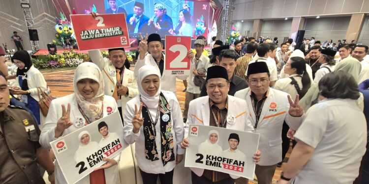 Pengundian Nomor Urut Pasangan Khofifah-Emil, PKS Jatim Optimis No 2 Bawa Kemenangan