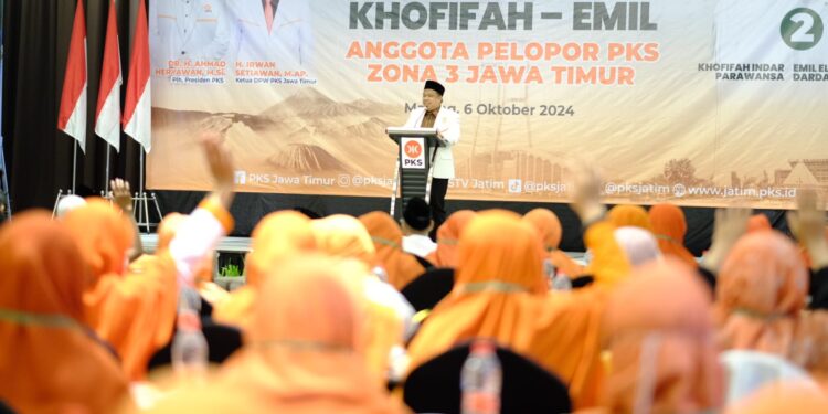 Lagi, PKS Jatim Konsolidasikan Ribuan Kader Pelopor diempat Titik, Wajibkan Menyapa dan Kampanye Paslon yang Diusung