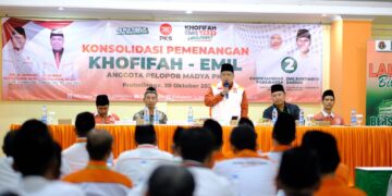 Konsolidasikan Anggota Pelopor di Empat Titik, Ketua PKS Jatim: Kokohkan Soliditas, Siap Kampanye dan Menangkan Khofifah-Emil 