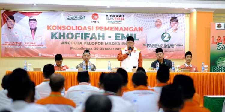 Konsolidasikan Anggota Pelopor di Empat Titik, Ketua PKS Jatim: Kokohkan Soliditas, Siap Kampanye dan Menangkan Khofifah-Emil 