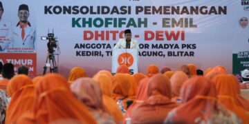 Roadshow Pemenangan Khofifah-Emil di Trenggalek, Kediri, dan Kota Madiun, Ketua PKS Jatim: Perkuat Dukungan di Jawa Timur