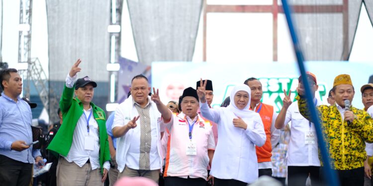 PKS Jatim Hadiri Kampanye Akbar Khofifah-Emil di Jember, Kang Irwan: Komitmen Menangkan dan Ajak Masyarakat Coblos No 2 Khofifah – Emil