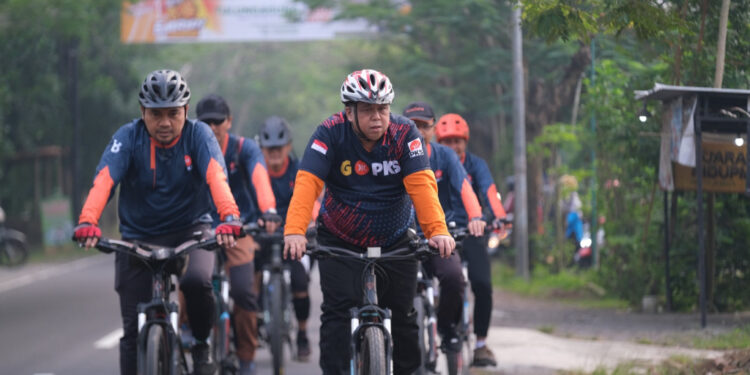 Sudah Gowes di 20 Titik di Jawa Timur, Ketua PKS Jatim: Harus Terus Jadi Gerakan
