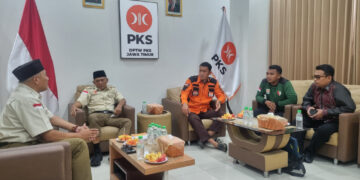 PKS Jatim Gelar Rapat Terbatas BKBN, Kerahkan Relawan Terdepan Tanggapi Erupsi Semeru