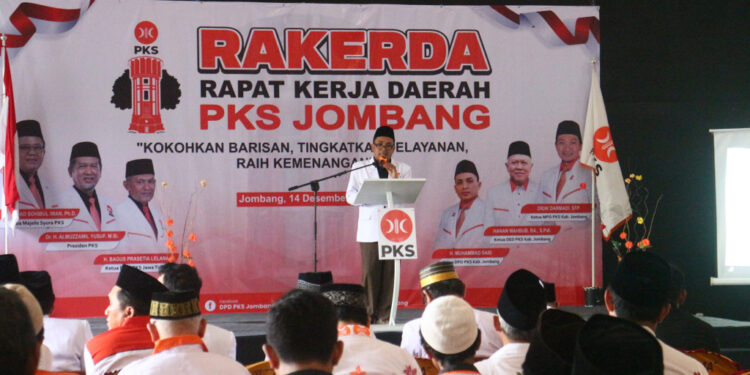 Rakerda PKS Jombang Mantapkan Soliditas Kader, Pelayanan Rakyat Jadi Kunci Bidik Dua Digit Kursi