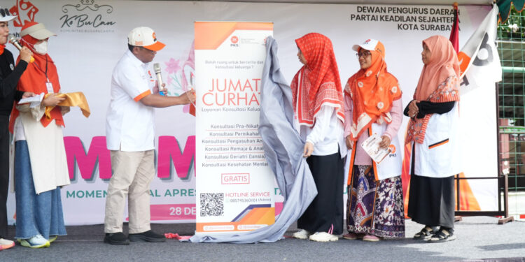 PKS Surabaya Gelar “Mom Space”, Apresiasi Peran Ibu Lewat Senam dan Program Keluarga