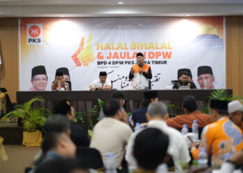 Hadiri Halal Bihalal BPD 4, Bagus Paparkan Strategi Menang PKS Jatim