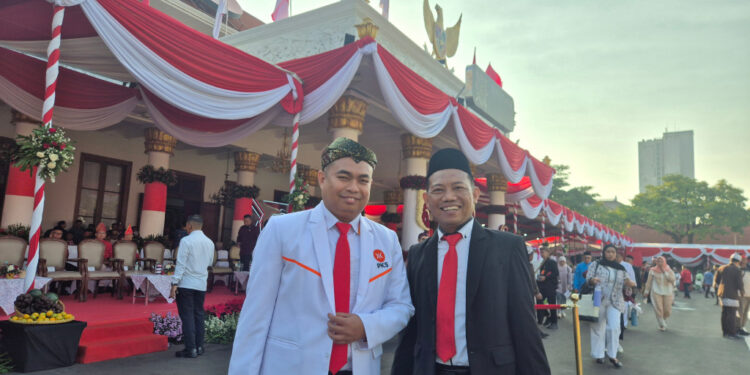 Hadiri Upacara HUT ke-81 RI di Grahadi, Syadid Apresiasi Atraksi Seni yang Gambarkan Keberagaman Jatim