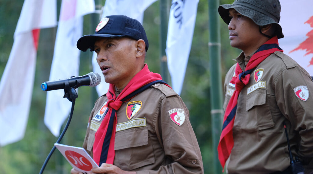 Pelatihan Relawan Kemanusiaan PKS, Bagus: DNA Kami Melayani!