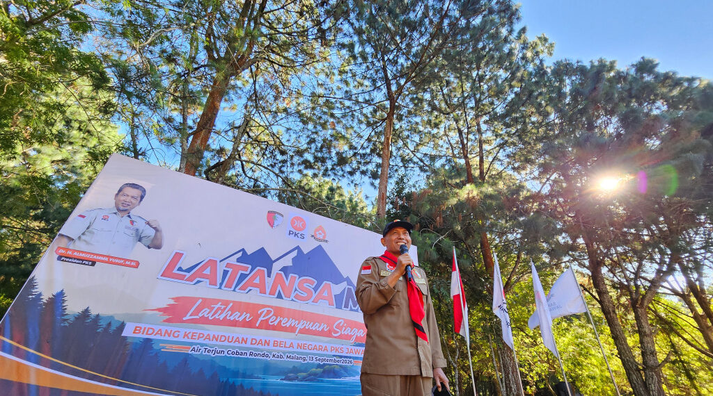 950 Ras Terkuat PKS Jatim Hadiri Latansa 2, Bagus: Satu Semangat, Siaga Berani Setia