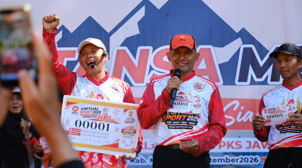 PKS Jatim Launching Virtual Sport 2026, Ajak Kader dan Masyarakat Bugar Sepanjang Usia