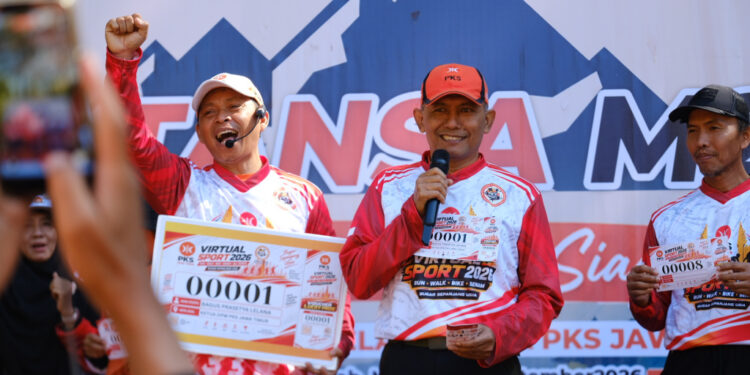 PKS Jatim Launching Virtual Sport 2026, Ajak Kader dan Masyarakat Bugar Sepanjang Usia
