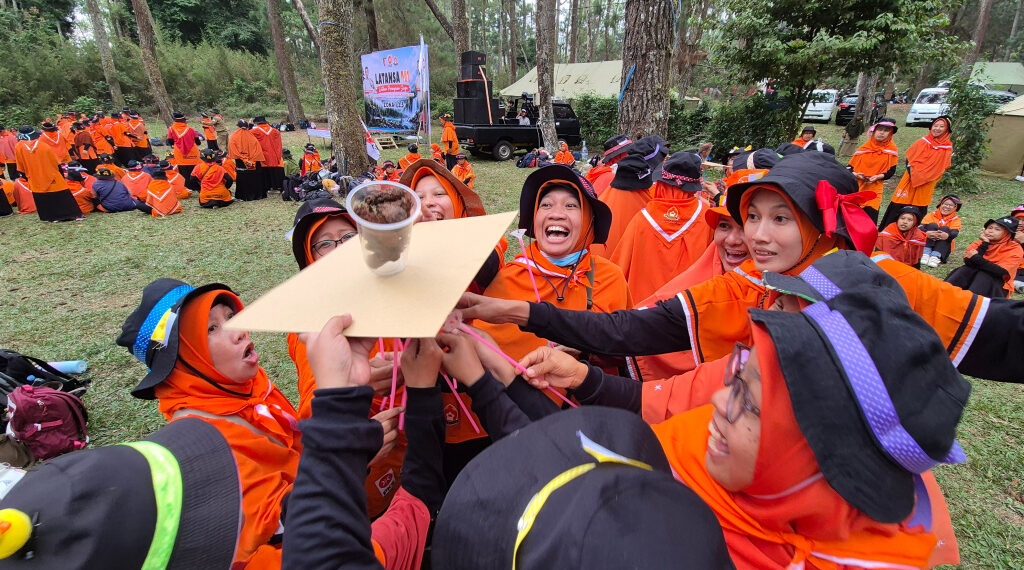 Seru Abis! Latansa M1 PKS Jatim Dibanjiri Tawa, Outbound, hingga Longmarch Lintas Daerah