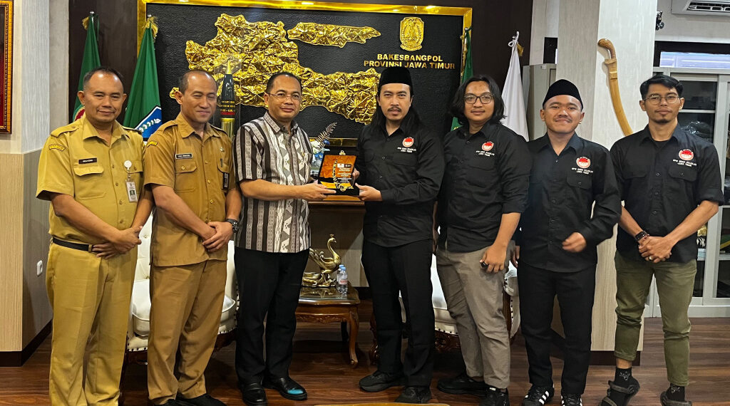 Gema Keadilan Jatim Temui Bakesbangpol, Dorong Generasi Muda Aktif Rawat Nilai Kebangsaan