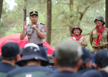 Kasat Binmas Polres Tulungagung Apresiasi Relawan PKS, Sebut Kolaborasi di Lokasi Bencana Luar Biasa