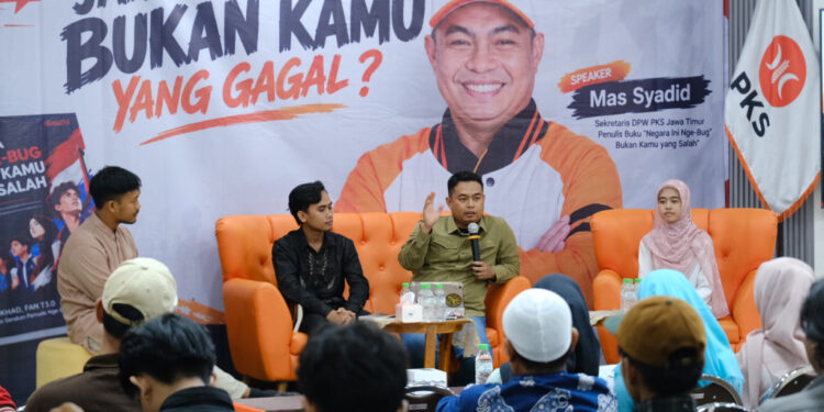 Berawal dari Keresahan, Sekretaris PKS Jatim Muhammad Syadid Tulis Buku Negara Ini Nge-Bug, Bukan Kamu yang Salah